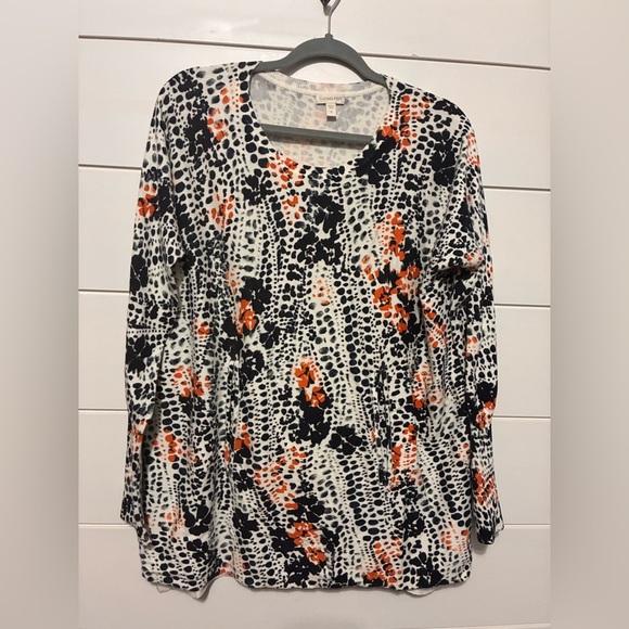 Garnet Hill Sweaters Garnet Hill Organic Cotton Pocket Detail Sweater Tunic M - Picture 2 of 9